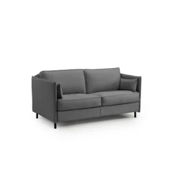3S. x Home Canapé convertible express 3 places ELISA Gris anthracite Online