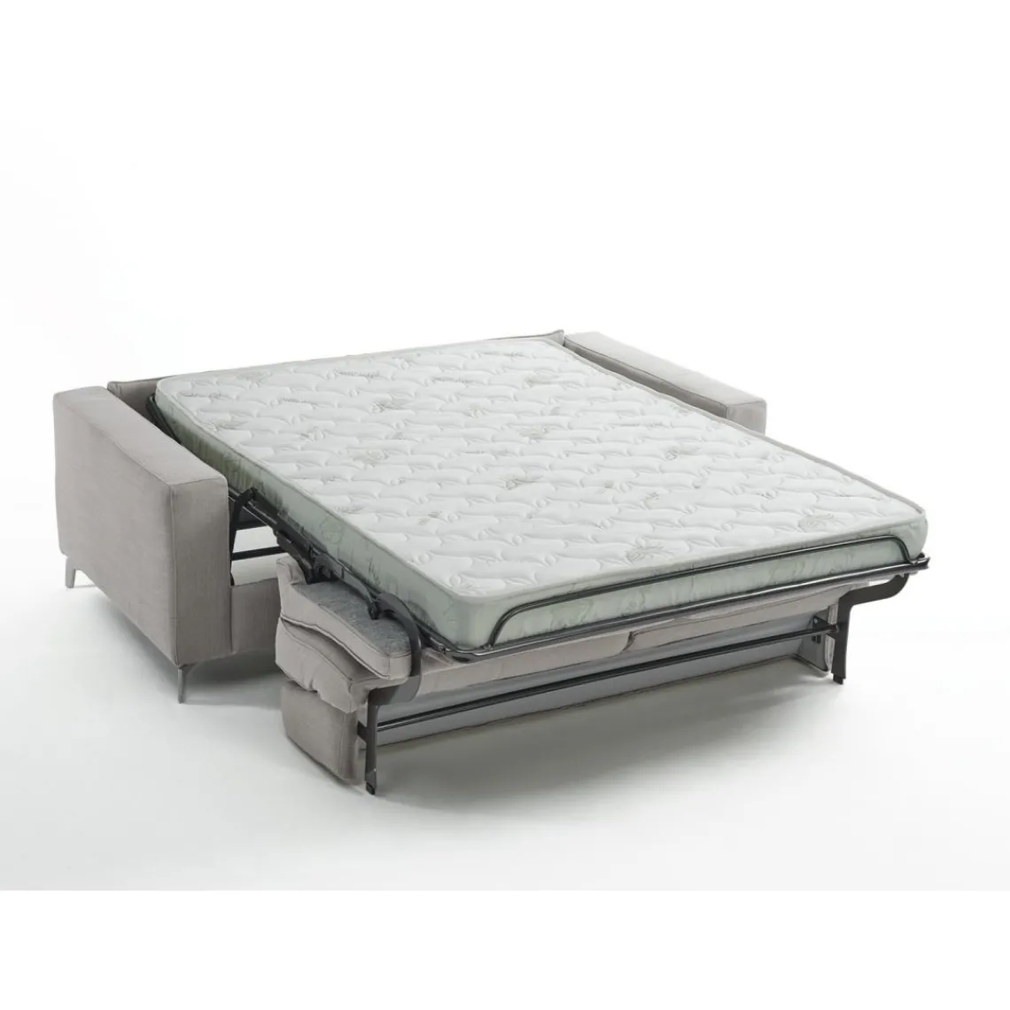 3S. x Home Canapé convertible express 3 places CARLA Gris clair Outlet