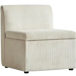 3S. x Home Canapé modulable VARDE design scandinave raffiné en velours côtelé avec mousse Online