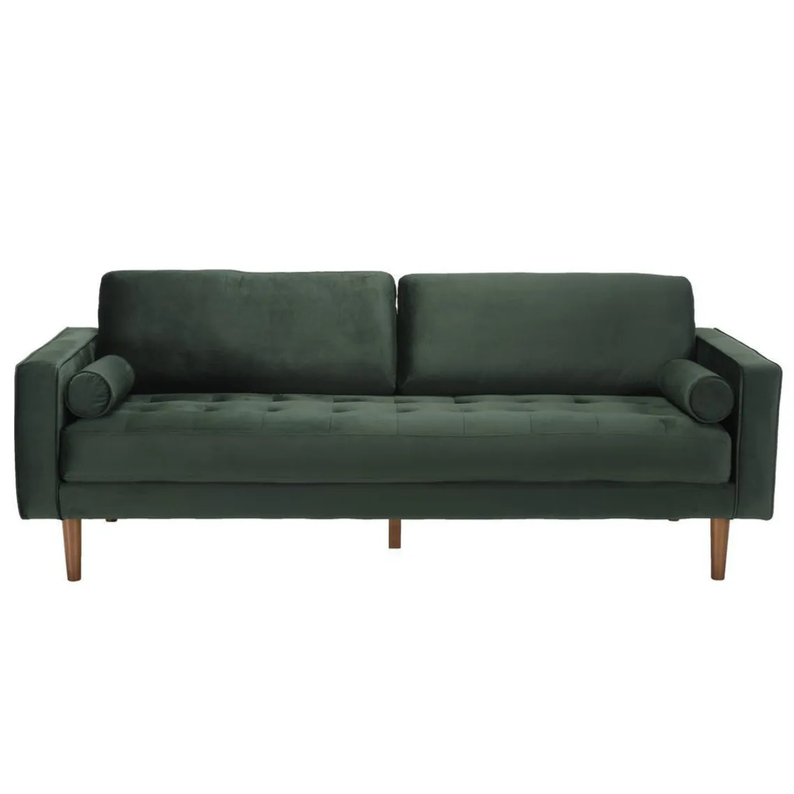 Macabane Canapé NOE 3 Places MADRID Vert Bouteille Best