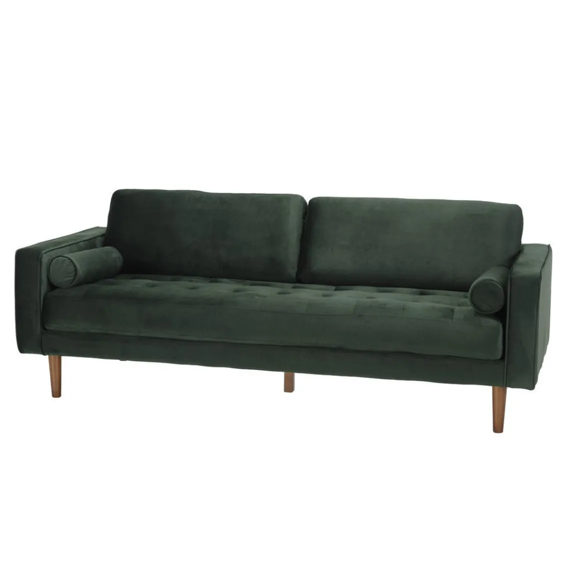 Macabane Canapé NOE 3 Places MADRID Vert Bouteille Best
