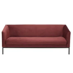 Macabane Canapé NOE 3 Places NEW YORK Bordeaux Hot