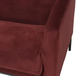 Macabane Canapé NOE 3 Places NEW YORK Bordeaux Hot