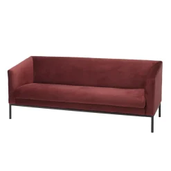 Macabane Canapé NOE 3 Places NEW YORK Bordeaux Hot