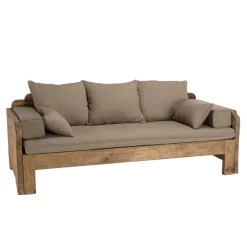 Macabane Canapé-lit bois Pin recyclé avec coussins Clearance