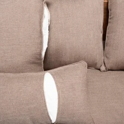 Macabane Canapé-lit bois Pin recyclé avec coussins Clearance