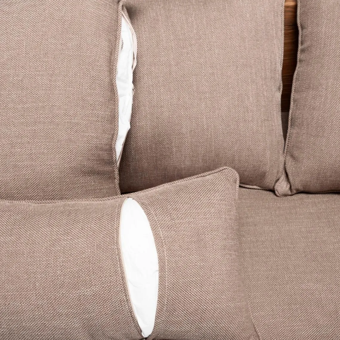 Macabane Canapé-lit bois Pin recyclé avec coussins Clearance