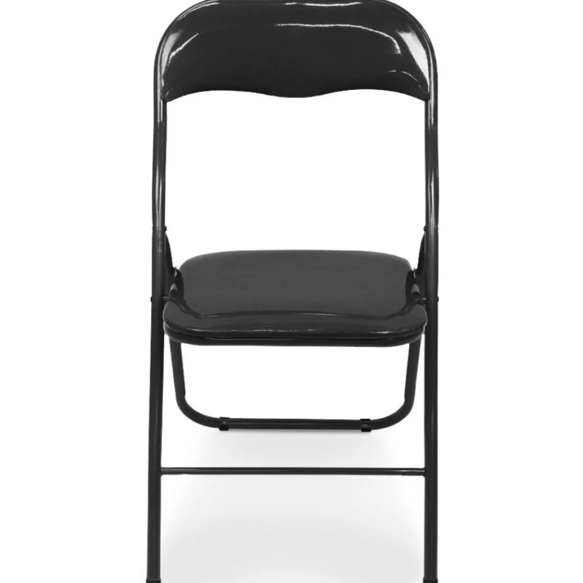 3S. x Home Carrera Bois Vintage avec 4 chaises pliantes Glossy Noir New