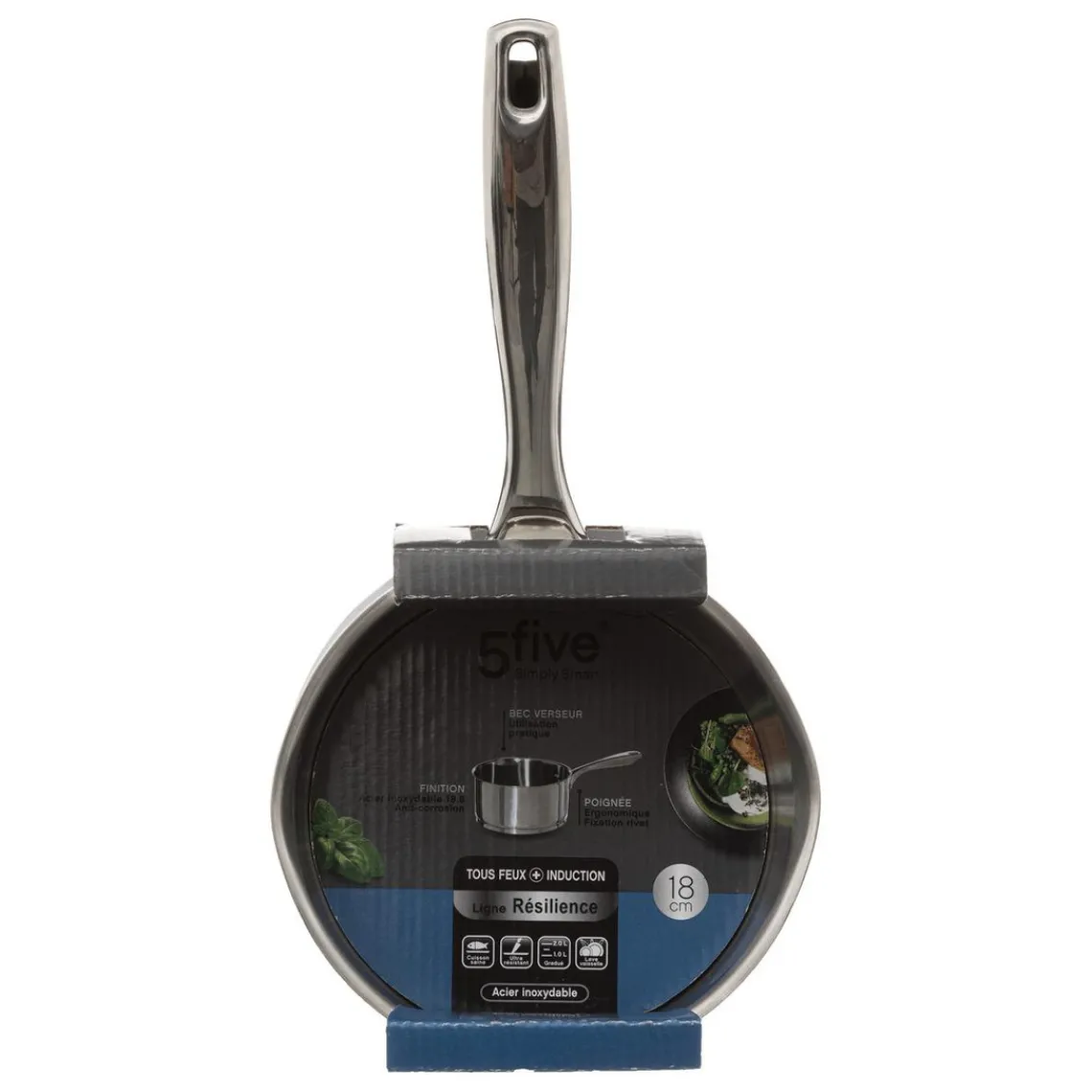 3S. x Home Casserole Résilience 18cm en inox