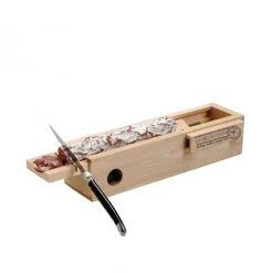 3S. x Home Cave a saucisson et couteau GEORGE