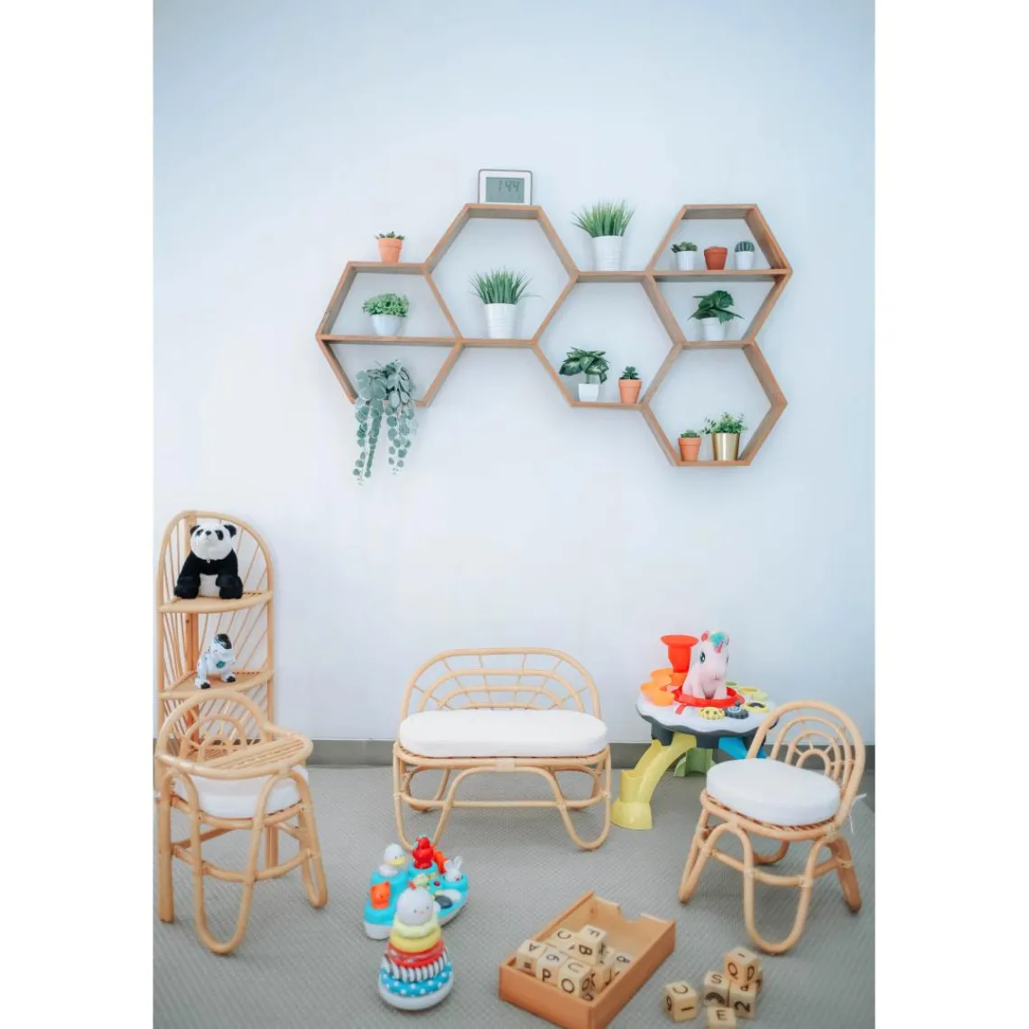 3S. x Home Ce sofa enfant offre une assise confortable et sécurisée Online