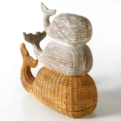 Becquet Cetus déco 3 baleines Discount