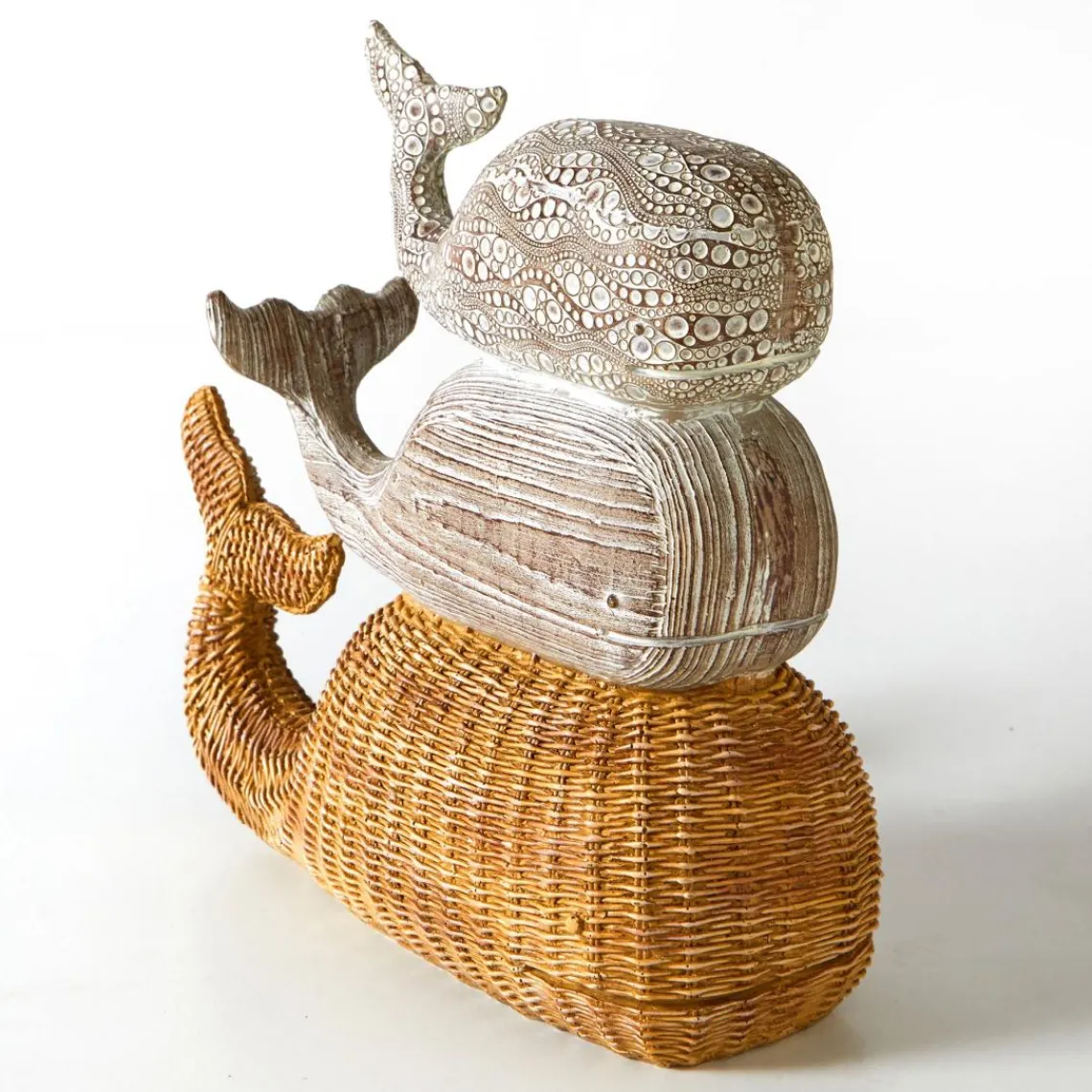 Becquet Cetus déco 3 baleines Discount