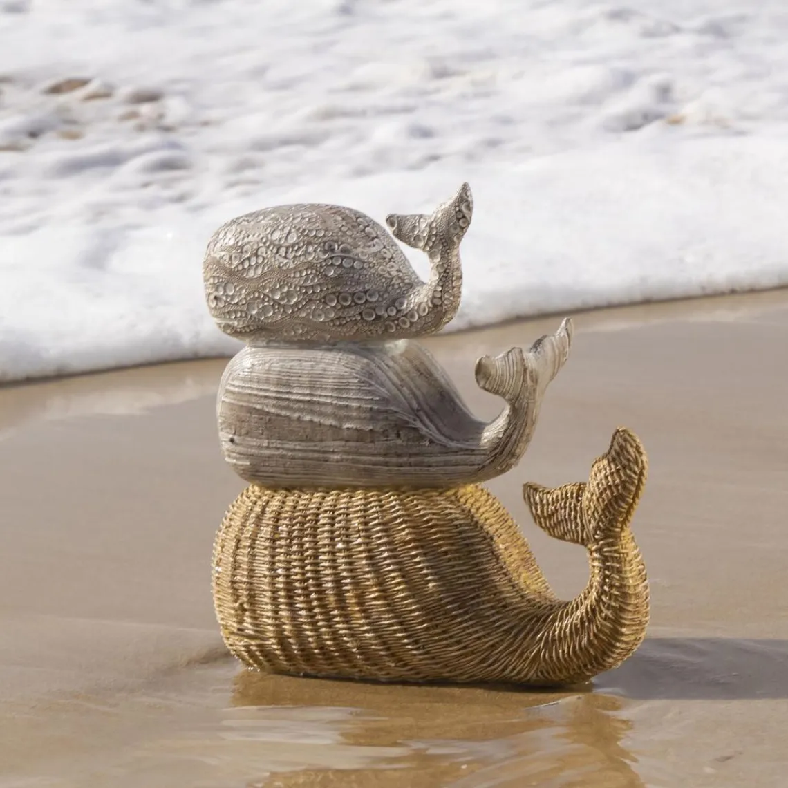 Becquet Cetus déco 3 baleines Discount