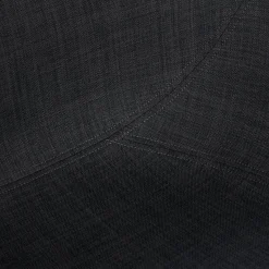 ALTEREGO Chaise avec accoudoirs 'LIBRA' en tissu gris foncé et métal noir Sale