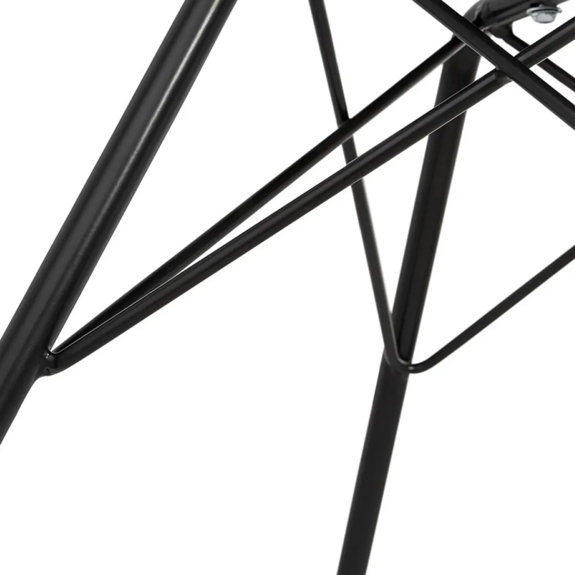 ALTEREGO Chaise avec accoudoirs 'SALY' noire style industriel Hot