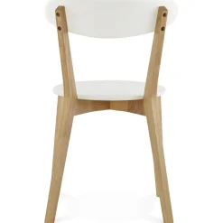 3S. x Home Chaise àcandinave blanche 45x52x80 cm LORIE Clearance