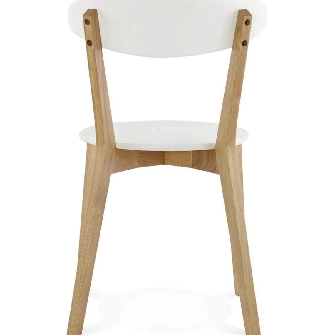 3S. x Home Chaise àcandinave blanche 45x52x80 cm LORIE Clearance