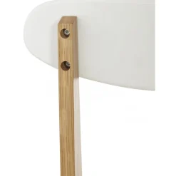 3S. x Home Chaise àcandinave blanche 45x52x80 cm LORIE Clearance