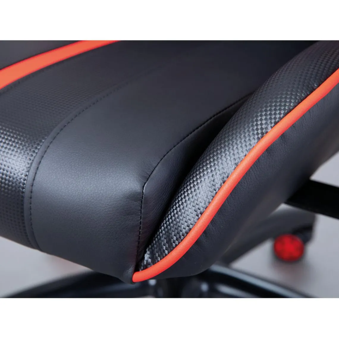 3S. x Home Chaise de bureau RATO RED Noir Rouge Sale