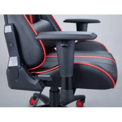 3S. x Home Chaise de bureau RATO RED Noir Rouge Sale