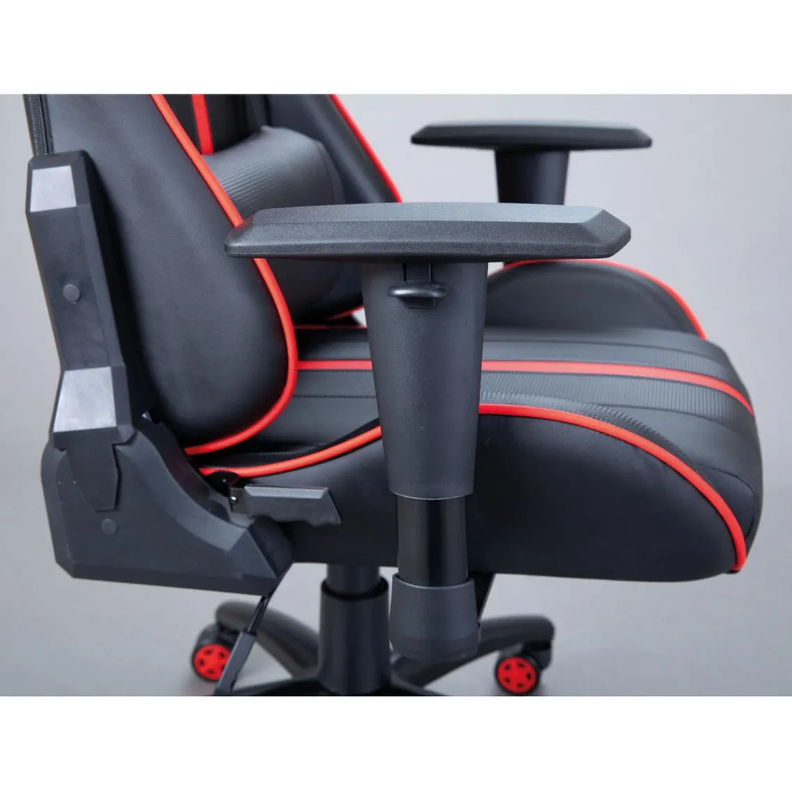 3S. x Home Chaise de bureau RATO RED Noir Rouge Sale