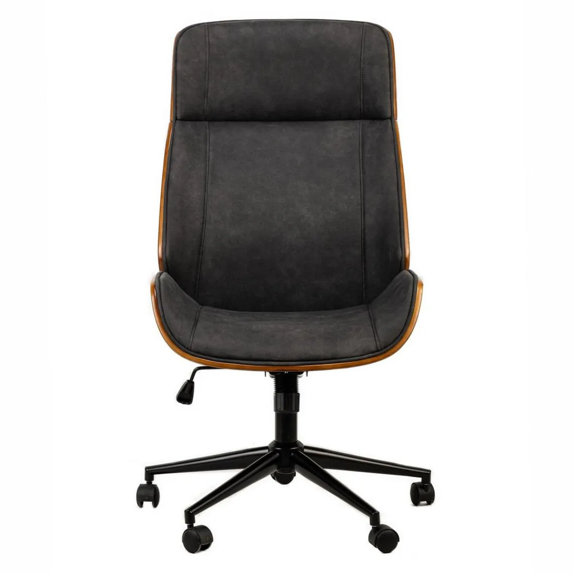 Nordlys Chaise de Bureau Design Reglable en Bois Noir Discount