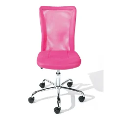 3S. x Home Chaise de bureau enfant à roulettes Rose DUTEL Hot