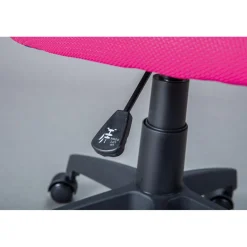 3S. x Home Chaise De Bureau Enfant JESSI Framboise/Blanc Rose Discount