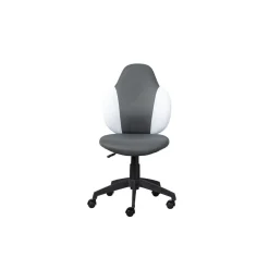 3S. x Home Chaise De Bureau Enfant JESSI foncé/Blanc Gris Clearance