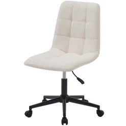 Nordlys Chaise de Bureau Ergonomique Reglable Beige Discount