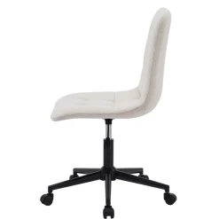 Nordlys Chaise de Bureau Ergonomique Reglable Beige Discount