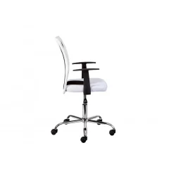 3S. x Home Chaise de Bureau Ergonomique Blanc HYKO Hot