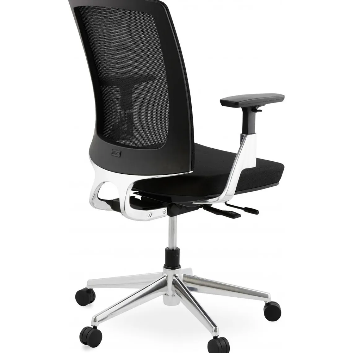 ALTEREGO Chaise de bureau noire 65x68x111 cm BSIMONE Outlet