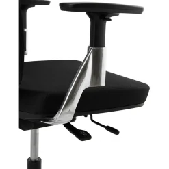 ALTEREGO Chaise de bureau noire 65x68x111 cm BSIMONE Outlet