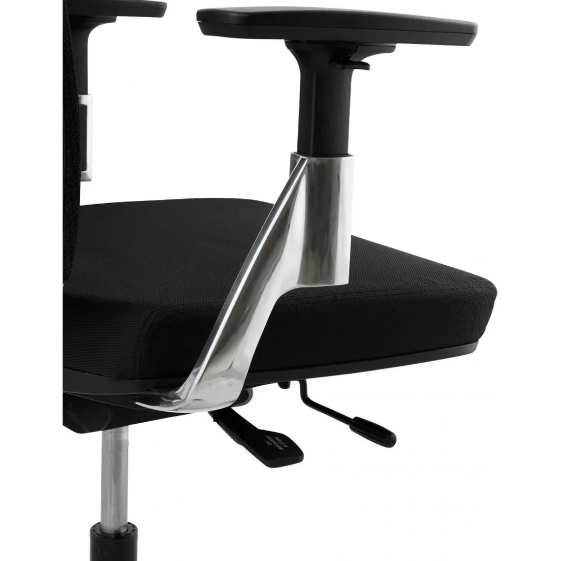 ALTEREGO Chaise de bureau noire 65x68x111 cm BSIMONE Outlet