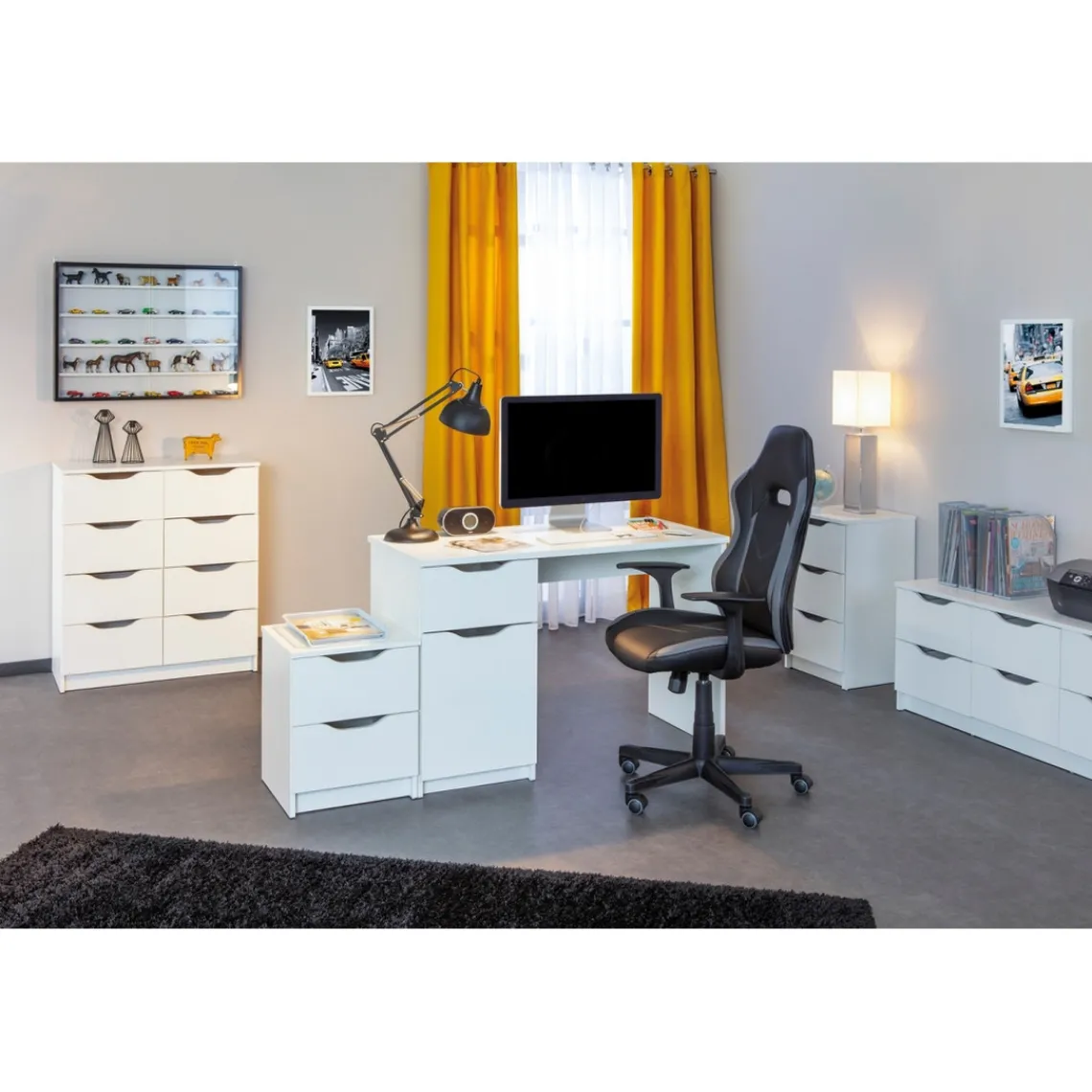 3S. x Home Chaise de Bureau Réglable PEOU Best