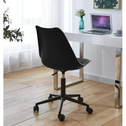 Nordlys Chaise de bureau réglable en métal Noire Hot