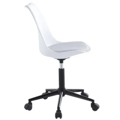 3S. x Home Chaise de bureau scandinave Blanc New