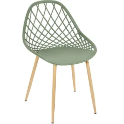 3S. x Home Chaise de Jardin Croisillons Vert Sale