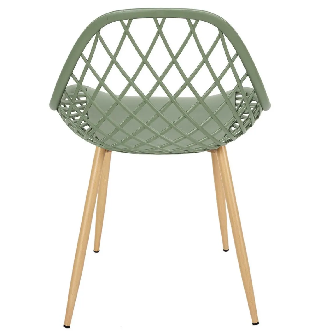 3S. x Home Chaise de Jardin Croisillons Vert Sale