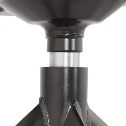 ALTEREGO Chaise design avec accoudoirs 'GRAPIN' en velours gris