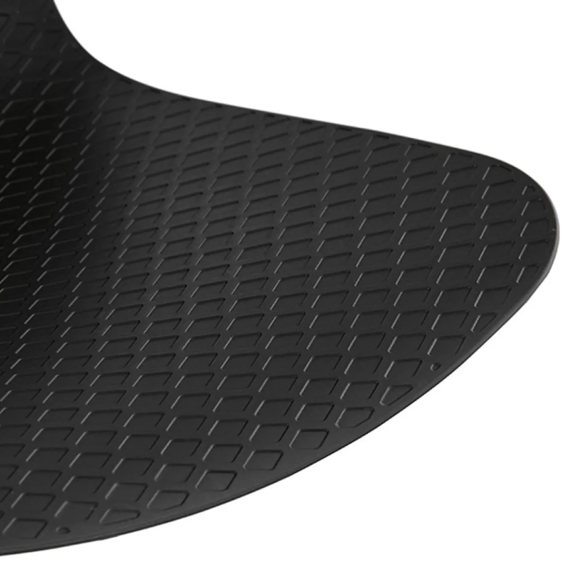 ALTEREGO Chaise design de bureau 'EVORA' noire sur roulettes Online