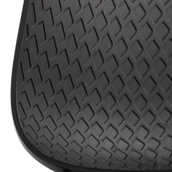 ALTEREGO Chaise design de bureau 'EVORA' noire sur roulettes Online