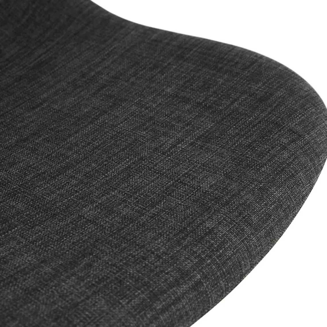 ALTEREGO Chaise design 'PAVONIS' en tissu gris foncé Online