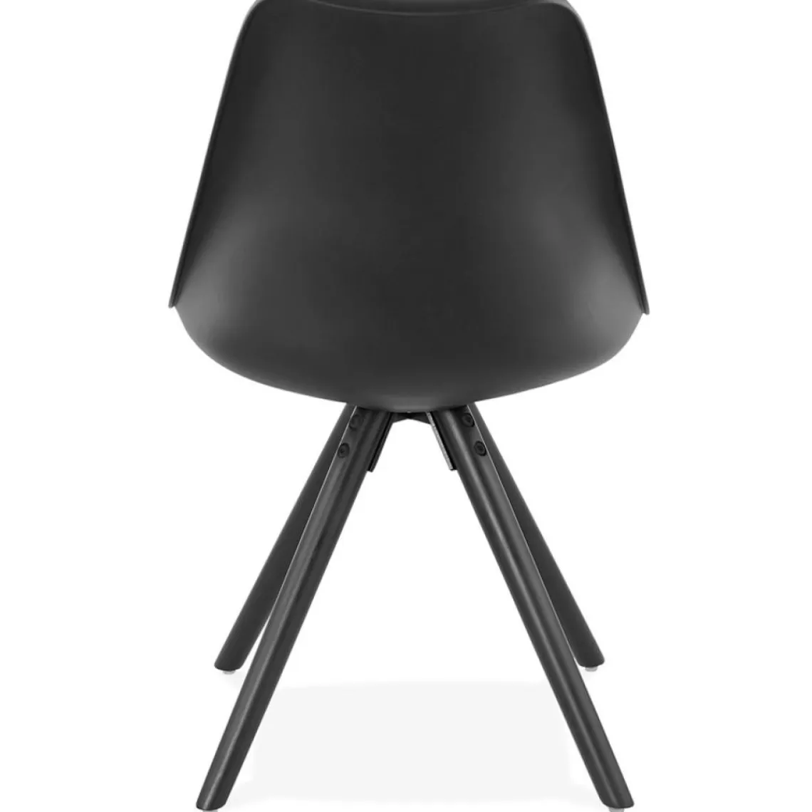 ALTEREGO Chaise design 'PIPA' noire New