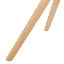 ALTEREGO Chaise design 'STREET' en matière synthétique brune Sale