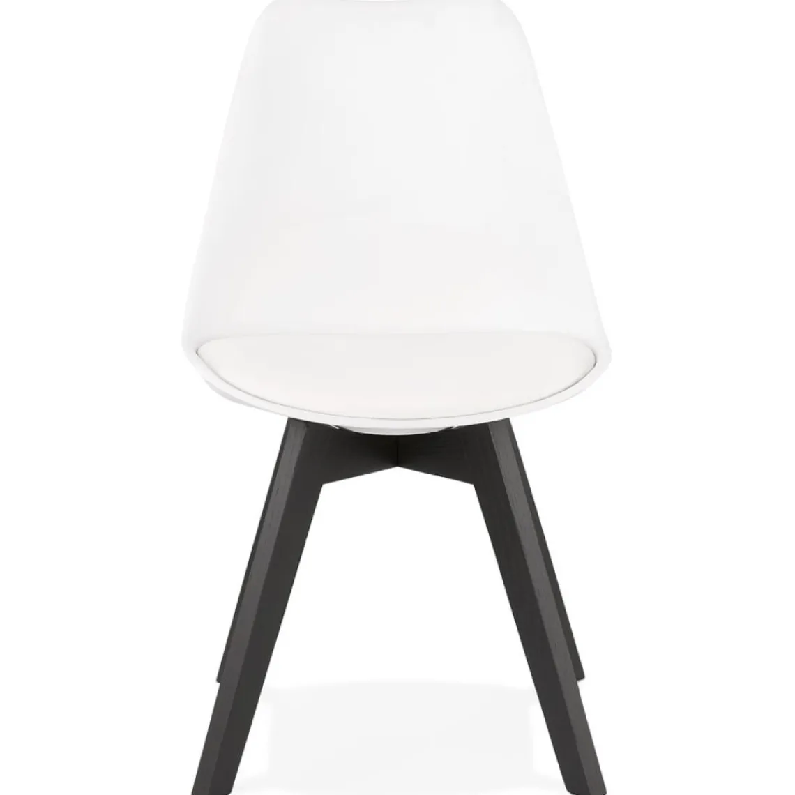 ALTEREGO Chaise design 'TAPAS' blanche Hot