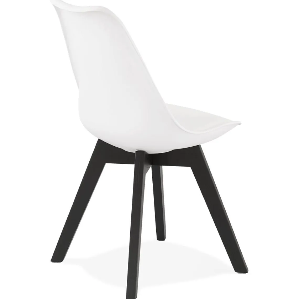 ALTEREGO Chaise design 'TAPAS' blanche Hot