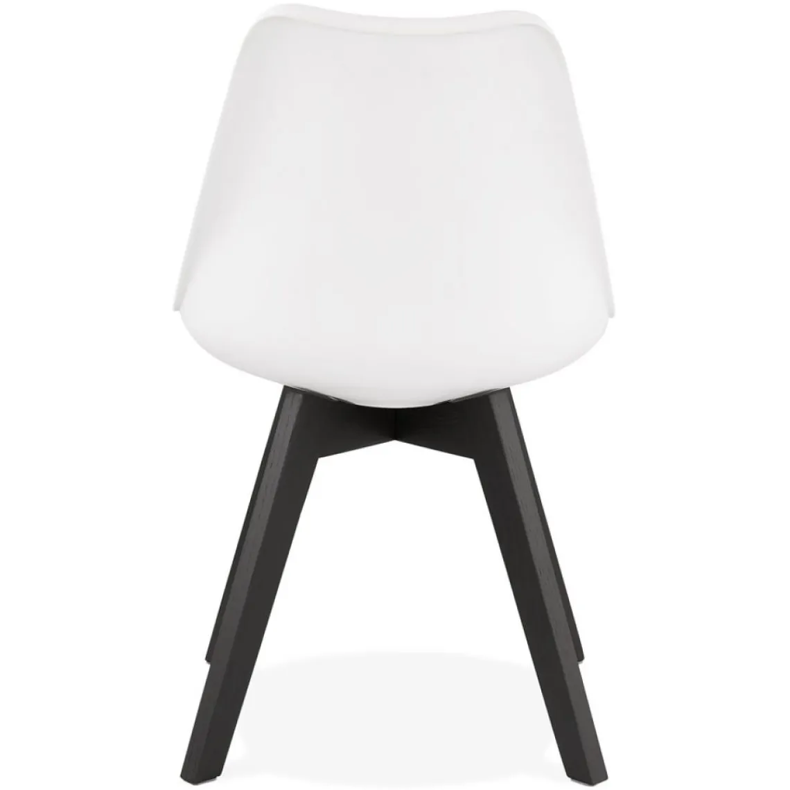 ALTEREGO Chaise design 'TAPAS' blanche Hot